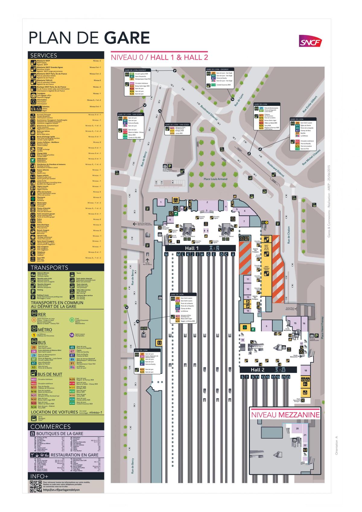 Map of Paris-Gare de Lyon