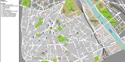 Map of 13th arrondissement of Paris