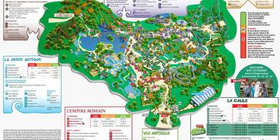 Map of Asterix park