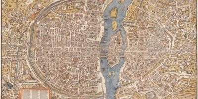Map of Old Paris
