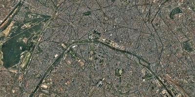 Map of satellite Paris