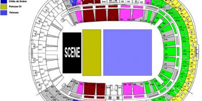 Map of Stade de France Concert