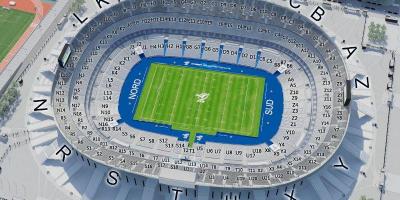 Map of Stade de France Rugby