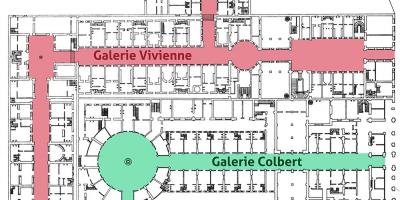 Map of The Galerie Vivienne