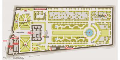 Map of The Musée Rodin